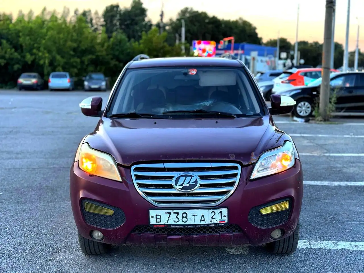 Lifan X60 2014, 1.8 MT, 130000 км, бордовый - Авто в Казань