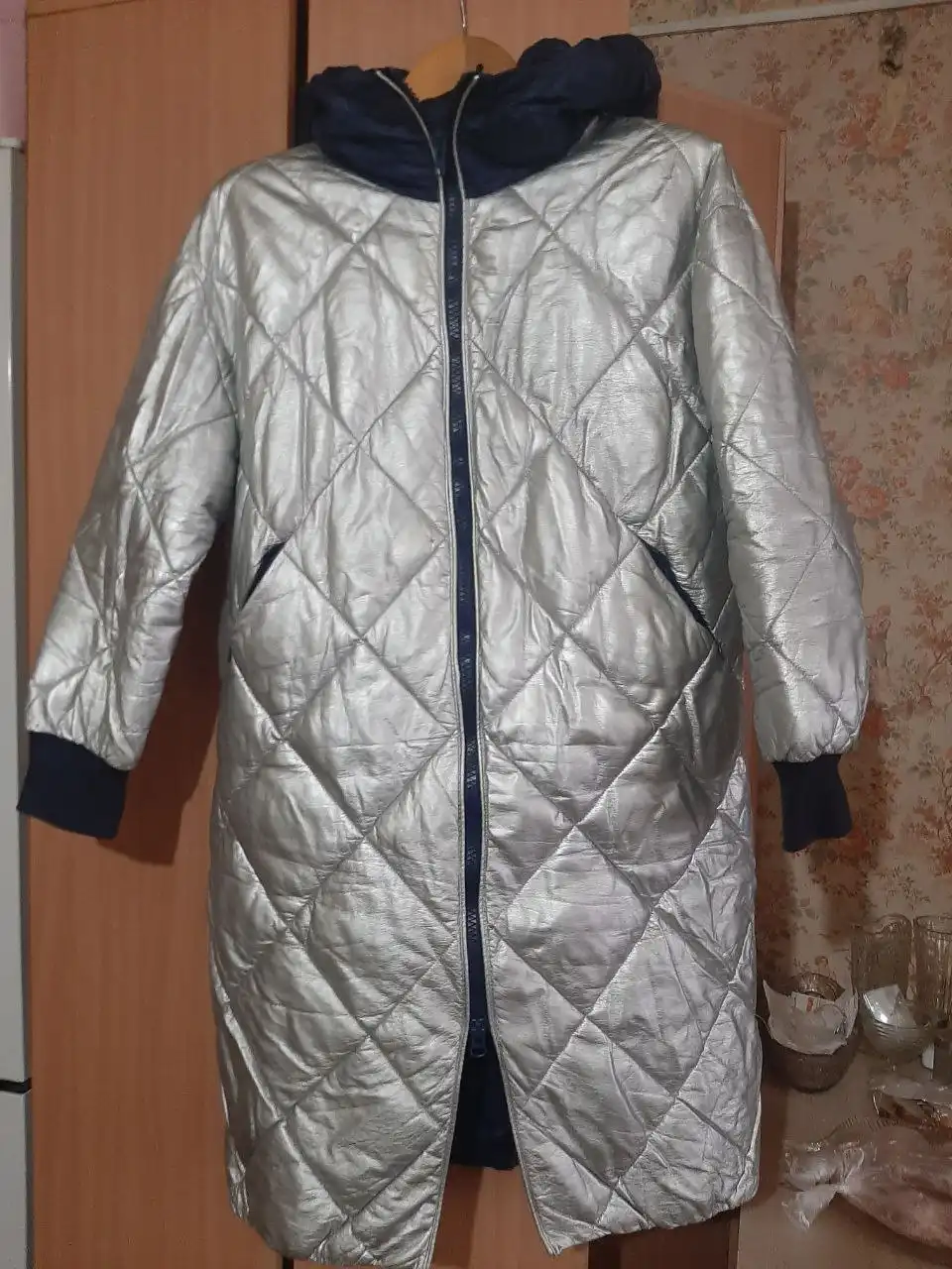 Продажа мужской дублёнки и женской верхней одежды б/у