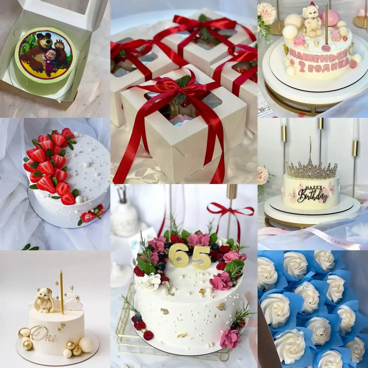 Заказы на тортики и десерты