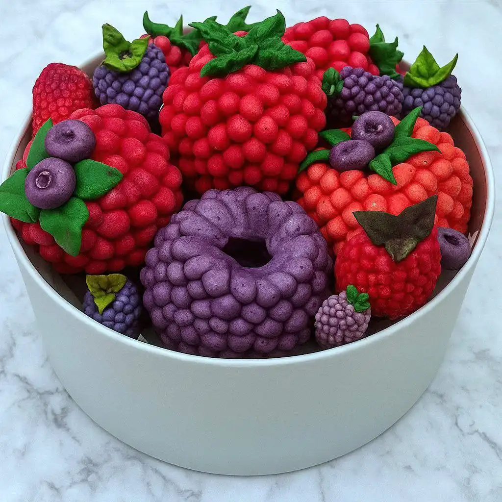 Съедобный ароматный букет зефирных цветов