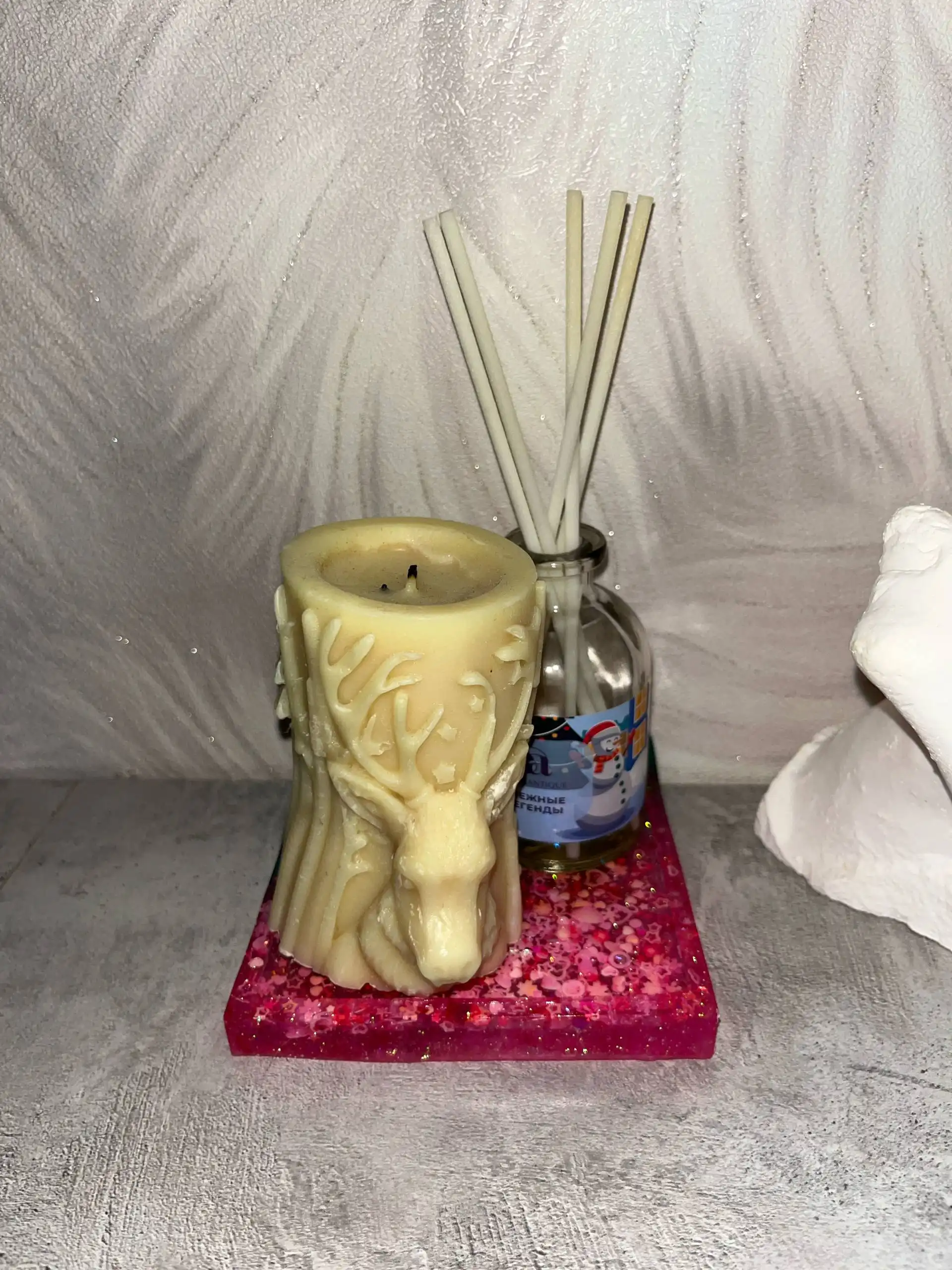 Свечи ручной работы на заказ к Новому году