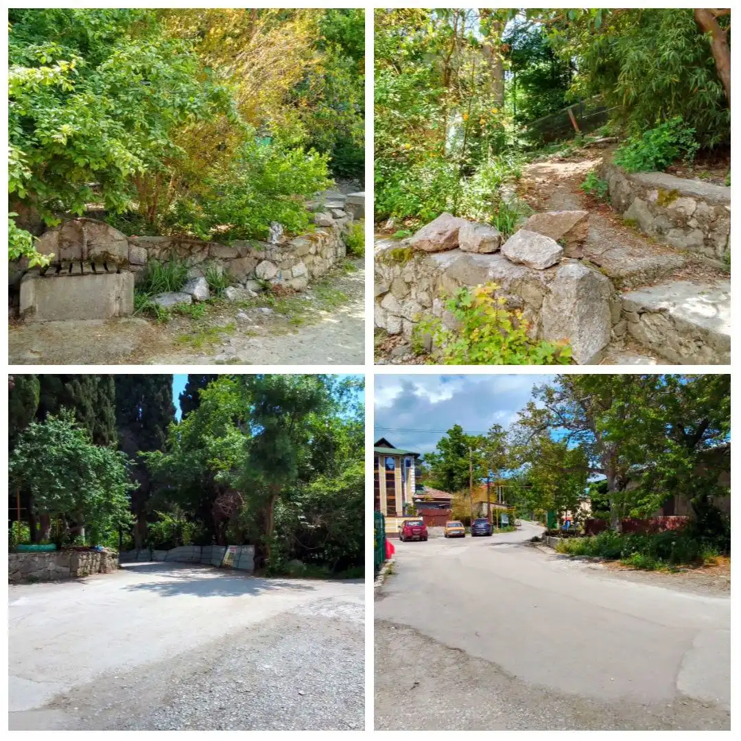 Участок 2,14 сотки в п. Даниловка, Ялта