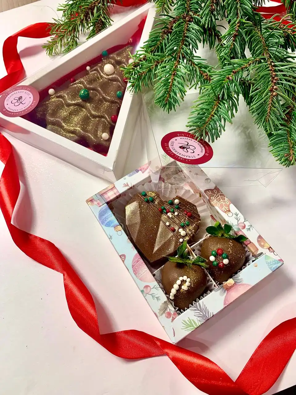 Новогодний шоколад и фрукты в шоколаде - частное объявление в Краснодар