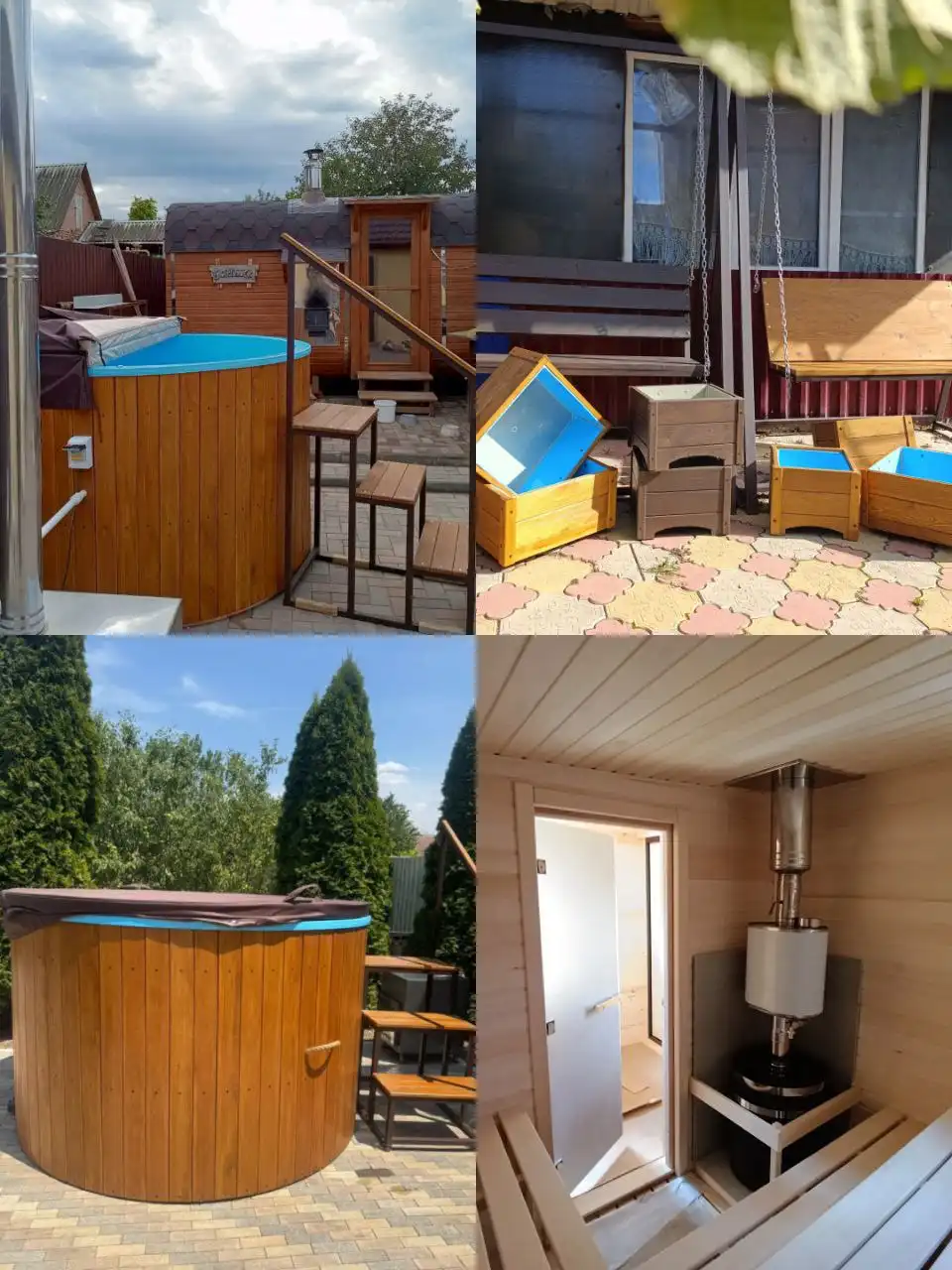 Бани на металле, купели, горшки, качели в Динской - Для дома и дачи в Динская