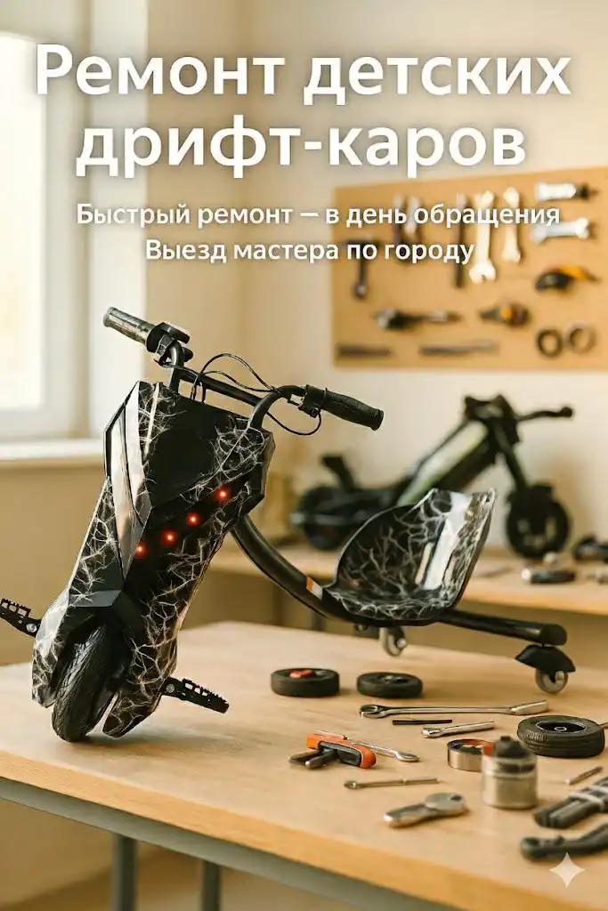 Ремонт детского электротранспорта в Краснодаре - Ремонт электротранспорта (Услуги) в Краснодар