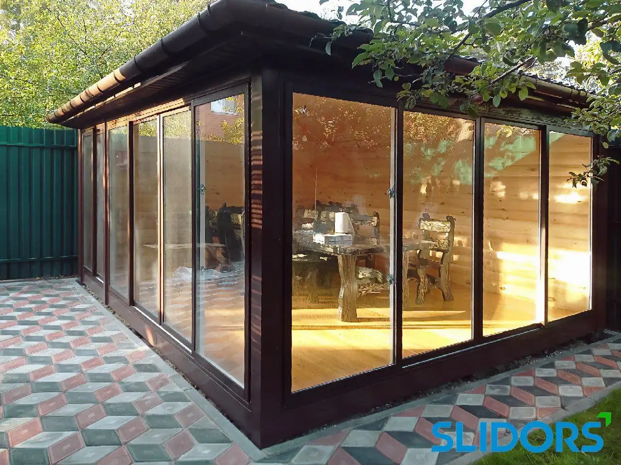 Раздвижные системы Slidors с усиленным ПВХ профилем - Установка окон и дверей (Услуги) в Краснодар