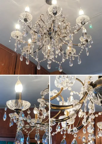 Люстра хрустальная бронзовая BARCELLONA L/88 Италия - частное объявление в Краснодар