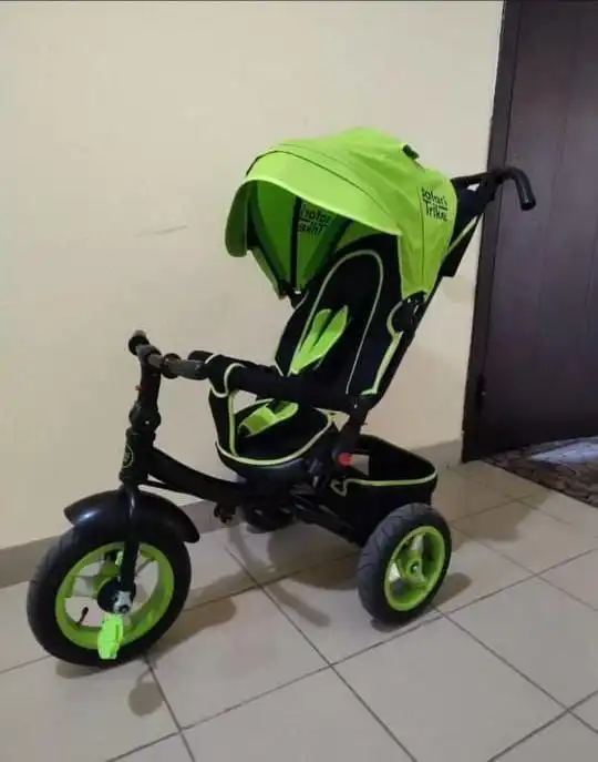 Велосипед с родительской ручкой, складной - Велосипеды (Товары для детей) в Краснодар