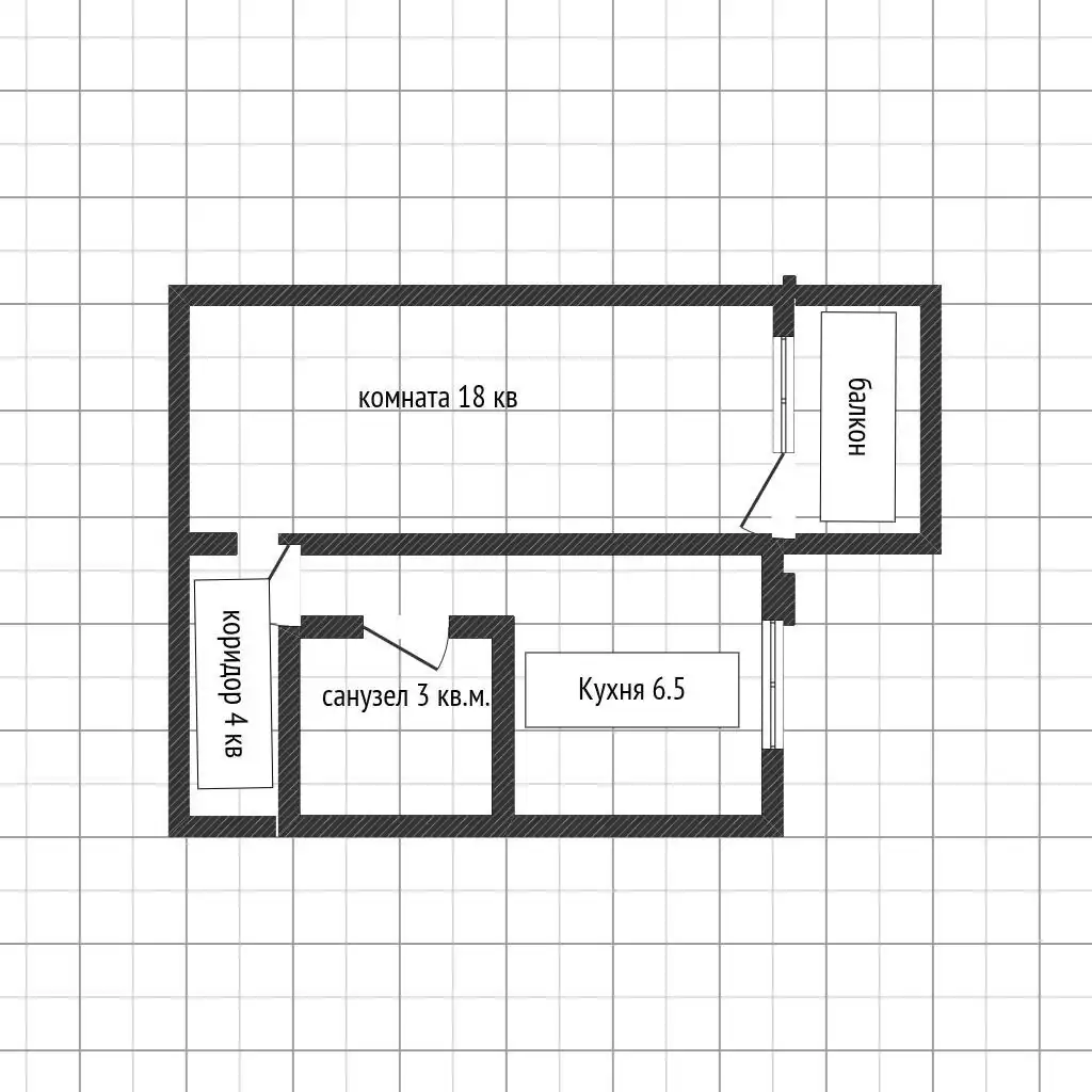 Продажа однокомнатной квартиры в Краснодаре - Квартиры (Недвижимость) в Краснодар