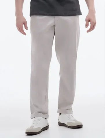 Мужские хлопковые брюки серые новые с биркой - Одежда в Краснодар