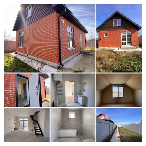 Новый дом от застройщика в СНТ Ветеран (Елизаветинская) - Гараж в Краснодар