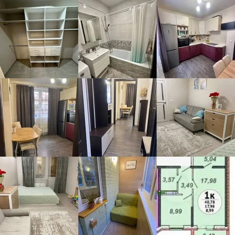 Продажа 1-комнатной квартиры в ЖК На Красных Партизан - Гараж в Краснодар