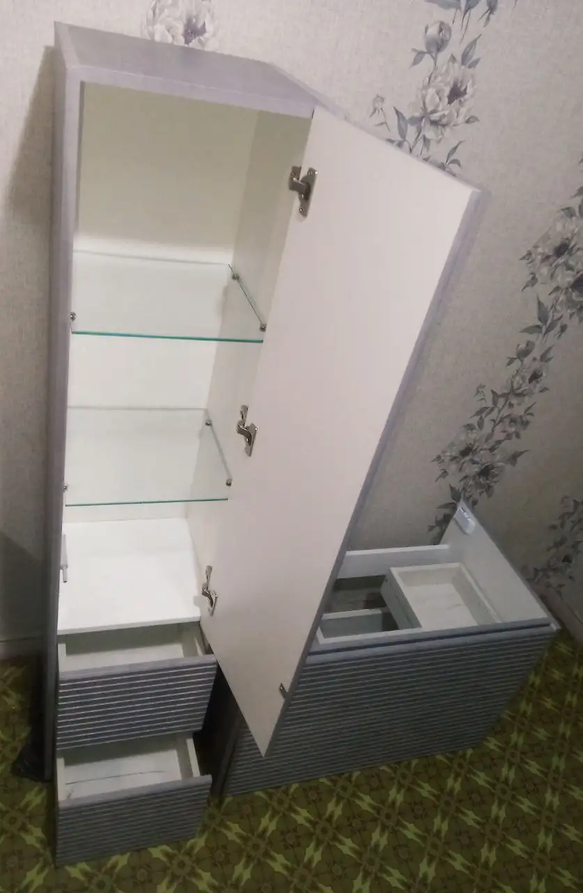 Комплект тумба и пенал из МДФ - Мебель (Для дома и дачи) в Краснодар