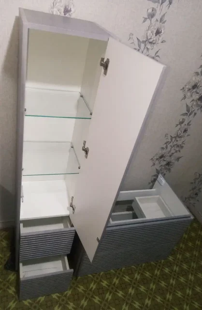 Комплект мебели: тумба и пенал из МДФ - Мангалы в Краснодар