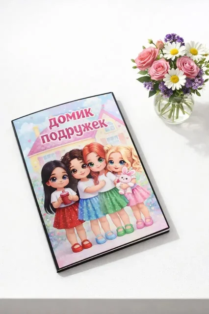 Бумажный домик с куколками для развития моторики - частное объявление в Краснодар