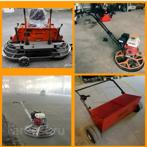 Аренда затирочных машин по бетону и тележки для топпинга - частное объявление в Краснодар