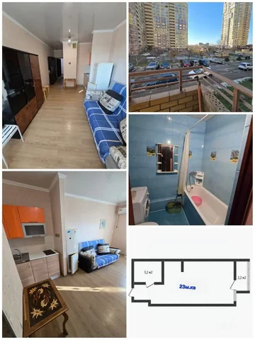 Студия в ЖК Симфония, Краснодар - Сдам в Краснодар