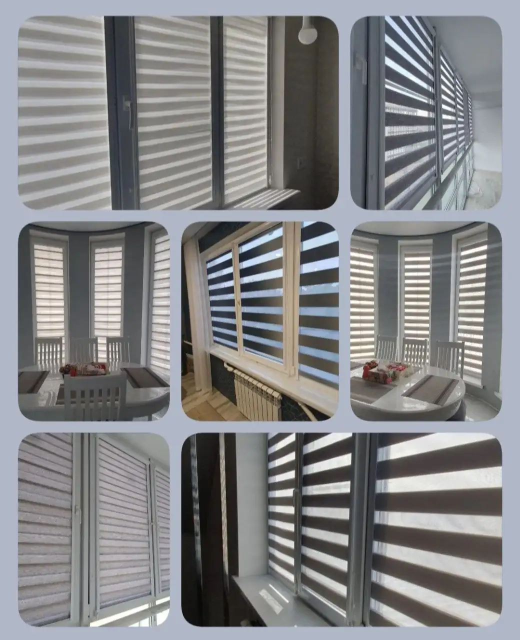 Жалюзи день/ночь (зебра) с установкой - Шторы и жалюзи (Для дома и дачи) в Краснодар