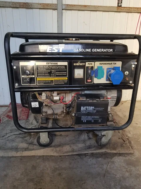 Генератор бензиновый EST 8500 E - частное объявление в Краснодар