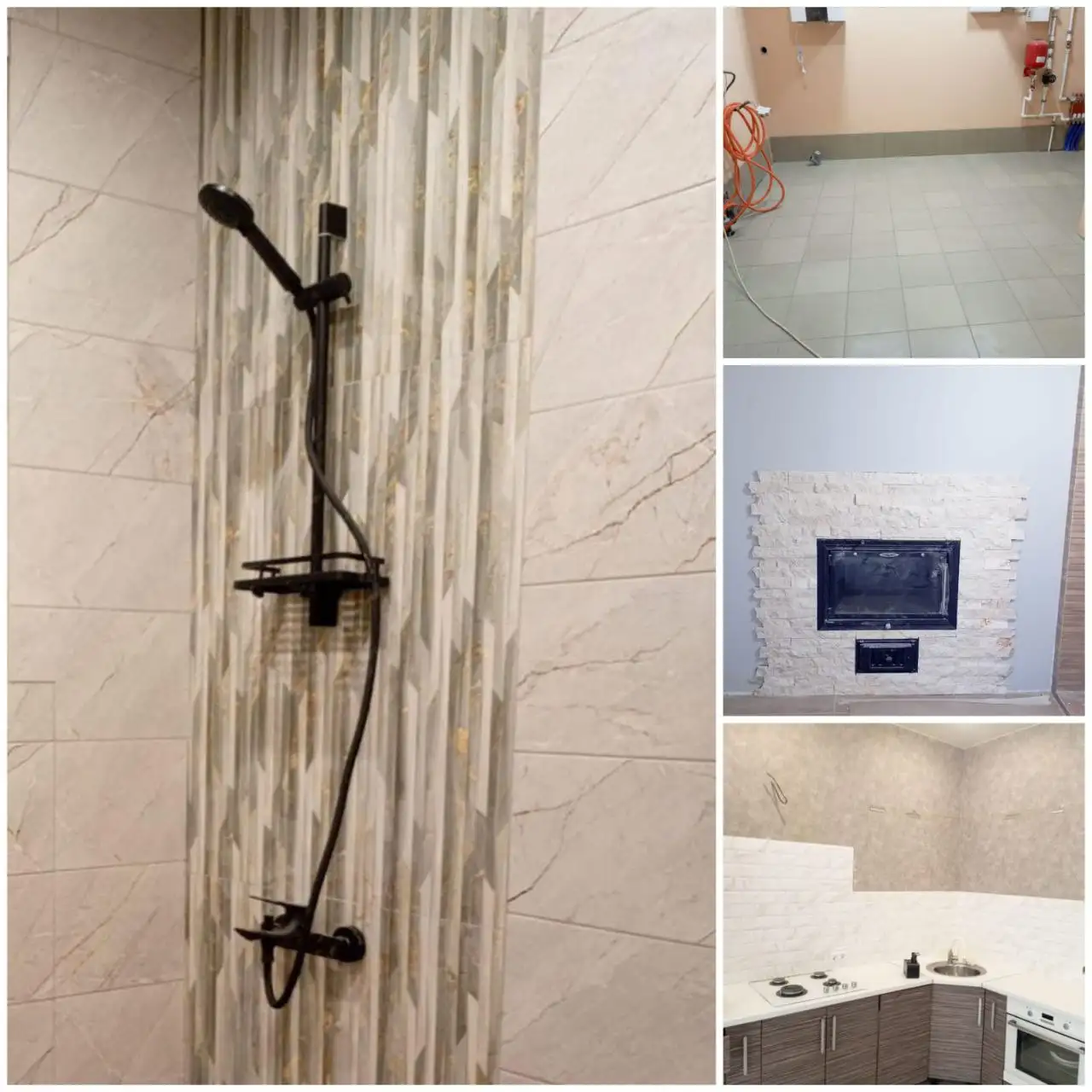 Услуги по укладке плитки и сантехническим работам - Ремонт и строительство (Услуги) в Краснодар