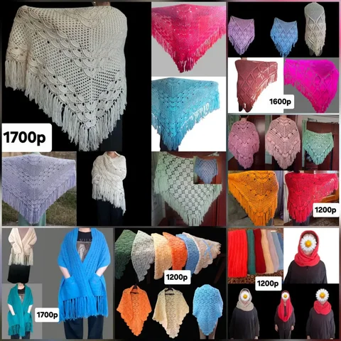 Продажа вязаных шалей, шарфов-шалей и снудов - Свадебная одежда в Краснодар