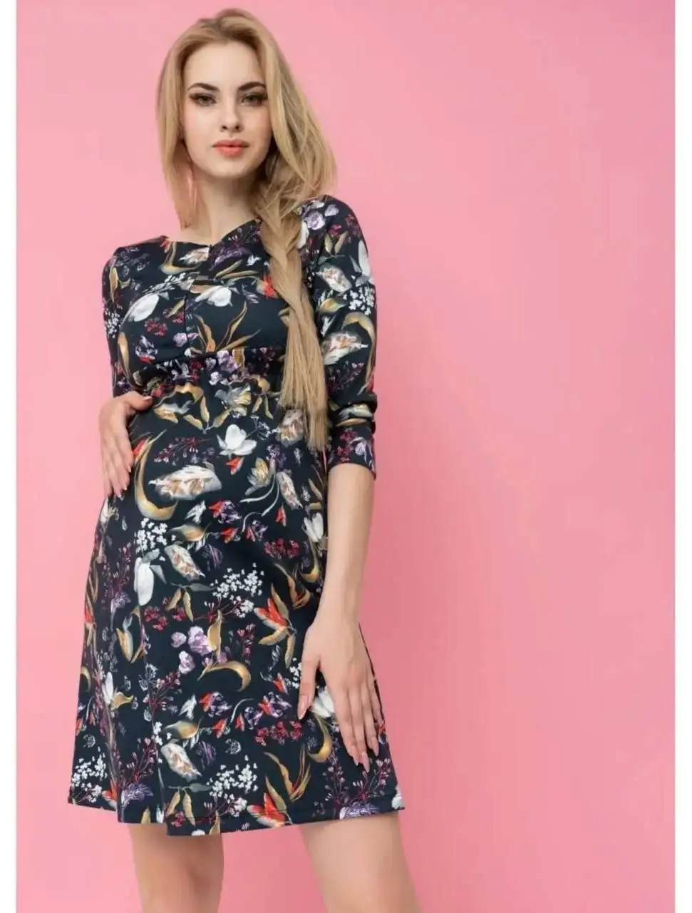 Платье осеннее для беременных и кормящих - Женская одежда (Одежда) в Краснодар