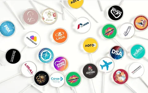 Леденцы с логотипами для компаний и событий - Фотография/Визуализация в Краснодар