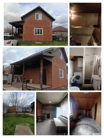 Дом с баней в пос. Российский, 80м², 4 сотки - Дома, дачи, коттеджи в Краснодар