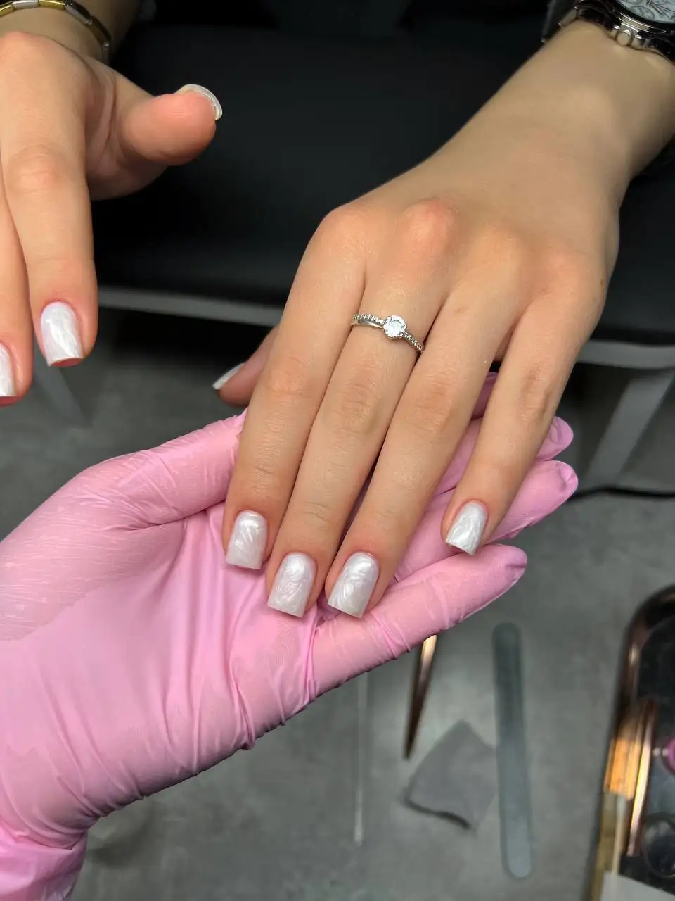 Снятие, маникюр, укрепление гелем и гель-лак - Маникюр (Красота и здоровье) в Краснодар