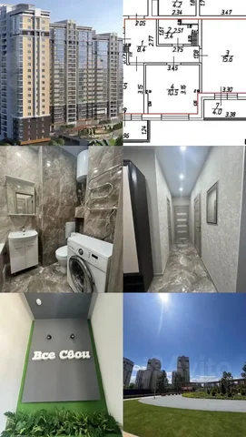 Продается двухкомнатная квартира 50 кв.м в ЖК «Свои» в Краснодаре - Квартиры в Краснодар