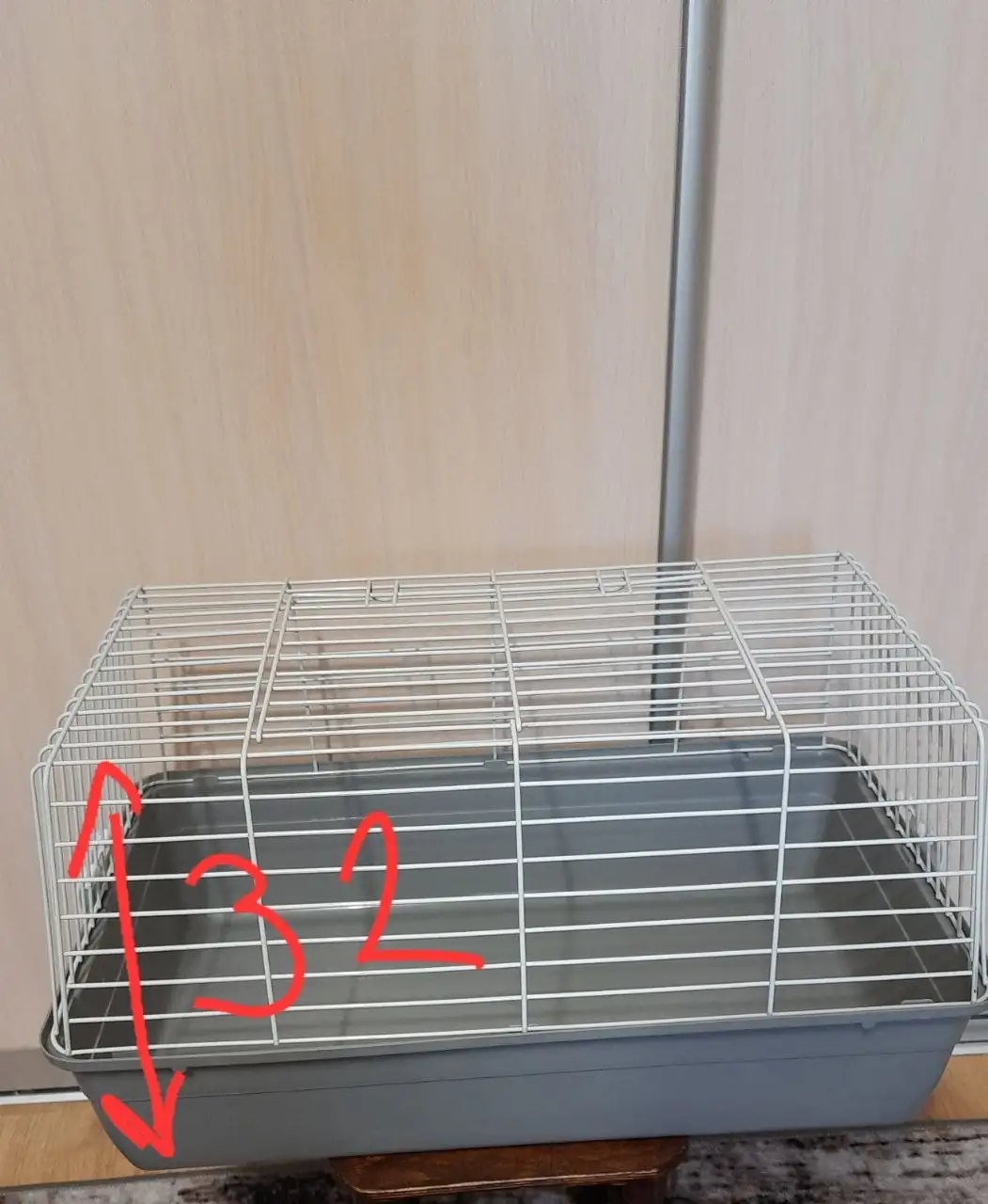 Клетка для грызунов б/у - Клетки и аксессуары для грызунов (Животные) в Краснодар