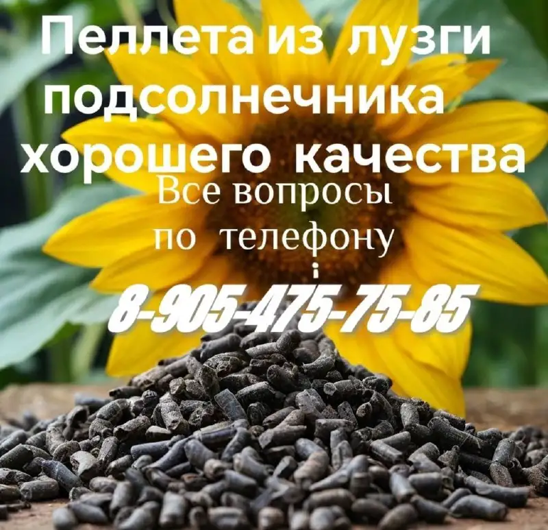 Пеллеты из лузги подсолнечника - Для дома и дачи в Краснодар