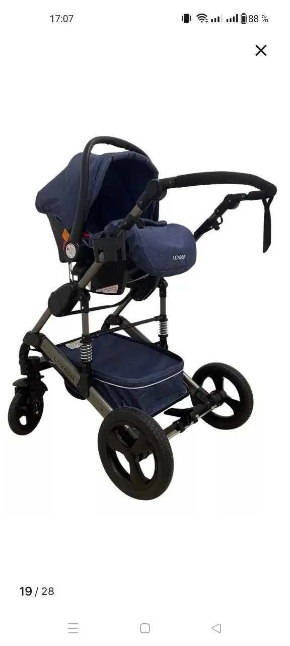 Продам коляску Luxmom 3в1 - Коляски (Товары для детей) в Краснодар
