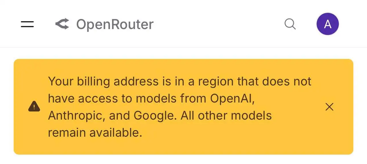 OpenRouter ограничил доступ россиян к AI API - IT услуги (Услуги) в Краснодар
