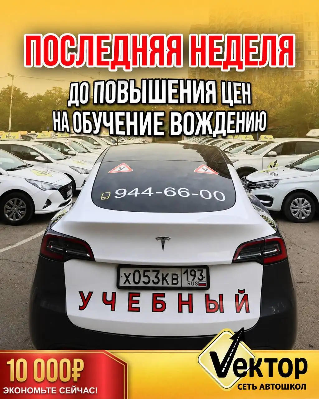 Автошкола Вектор — обучение вождению - Автошкола (Услуги) в Краснодар