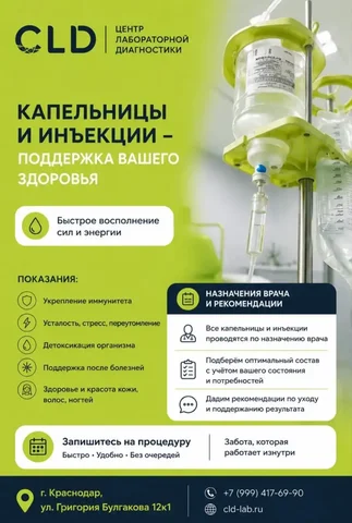 Квалифицированная инфузионная и инъекционная терапия - Объявления и реклама в Краснодар