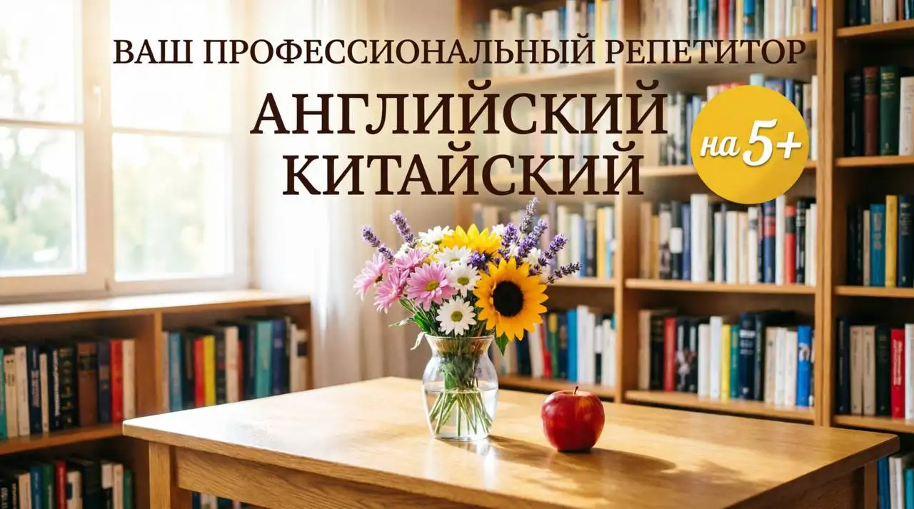 Репетитор по китайскому и английскому языкам - Репетиторство (Услуги) в Краснодар