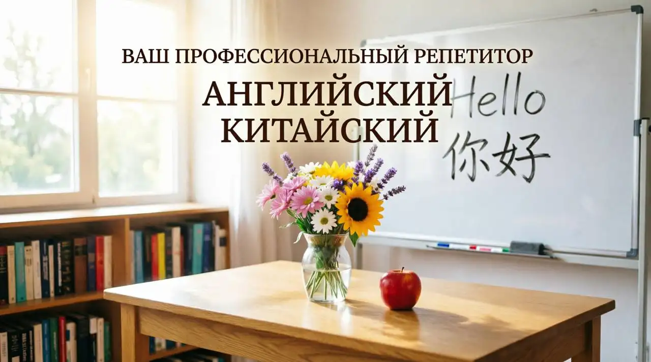 Репетитор по английскому и китайскому языкам - Образование (Услуги) в Краснодар