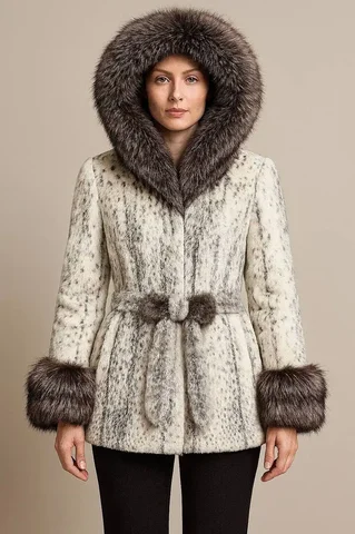 Продам шубку из кролика и чернобурки - Одежда в Екатеринбург