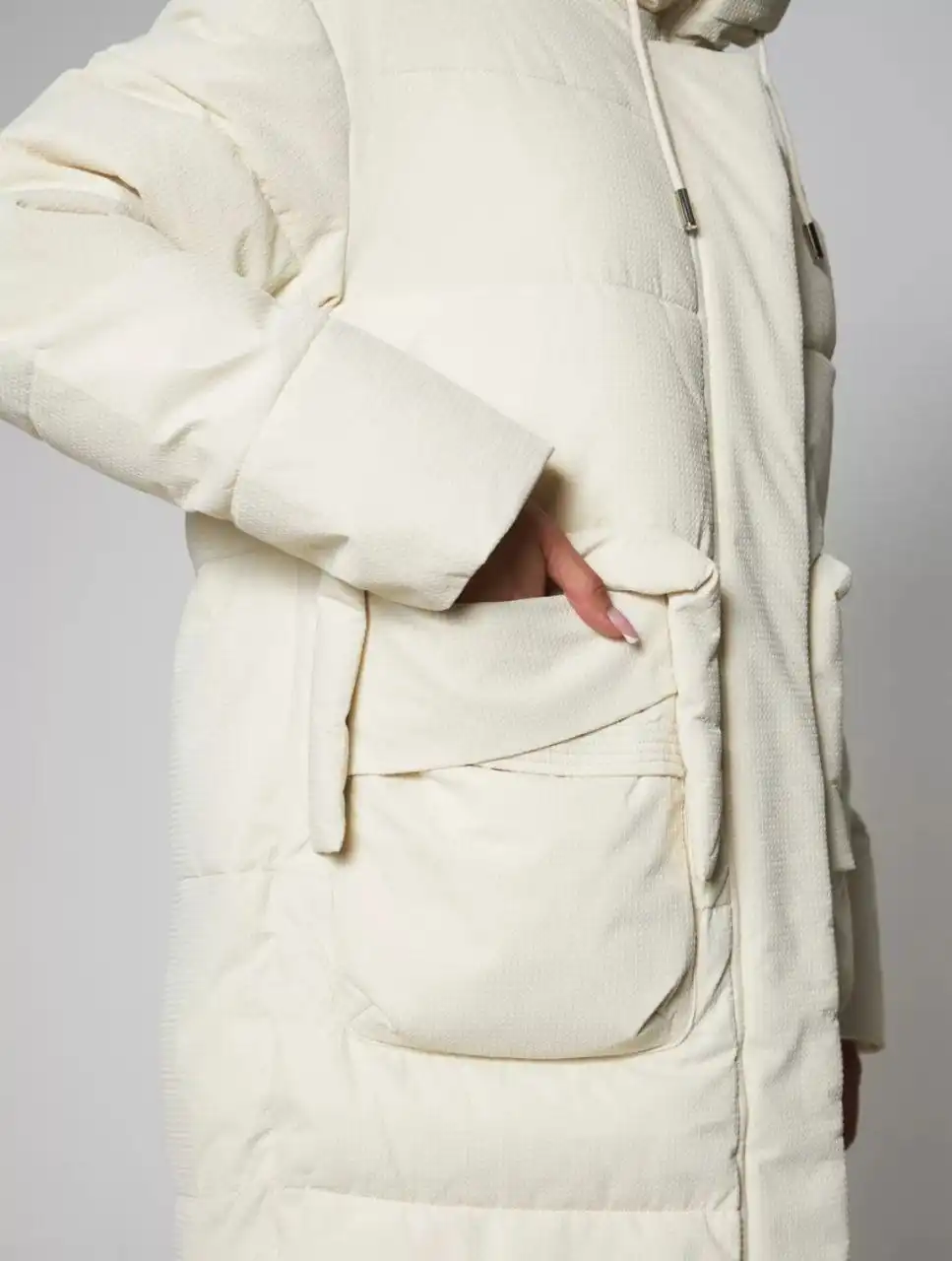 Новый пуховик размер 48-50