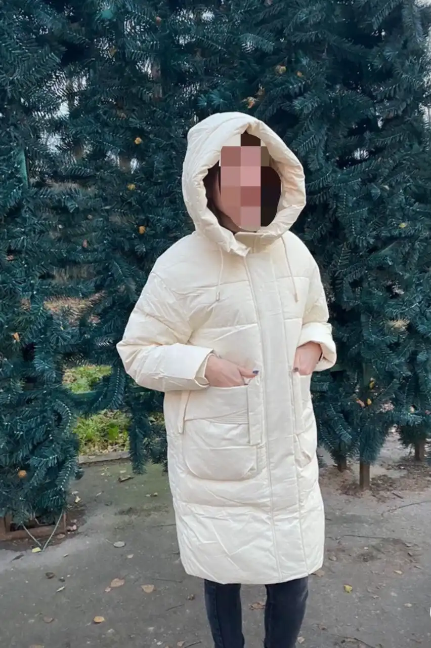 Новый пуховик размер 48-50