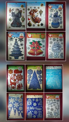 Новогодний декор, 3D наклейки - Хобби и отдых в Екатеринбург