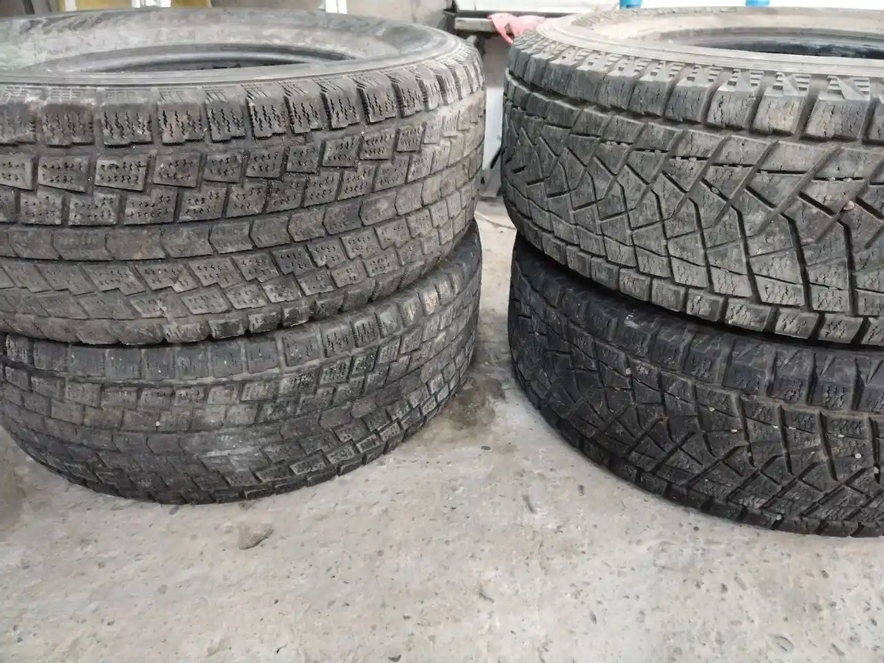 Шины 265/70/15 Bridgestone и Hankook