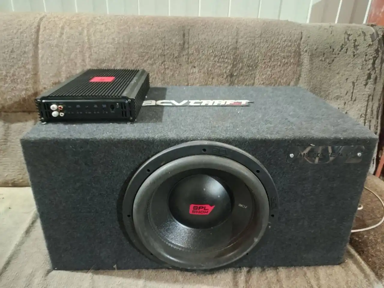 Продам саб с новым усилком