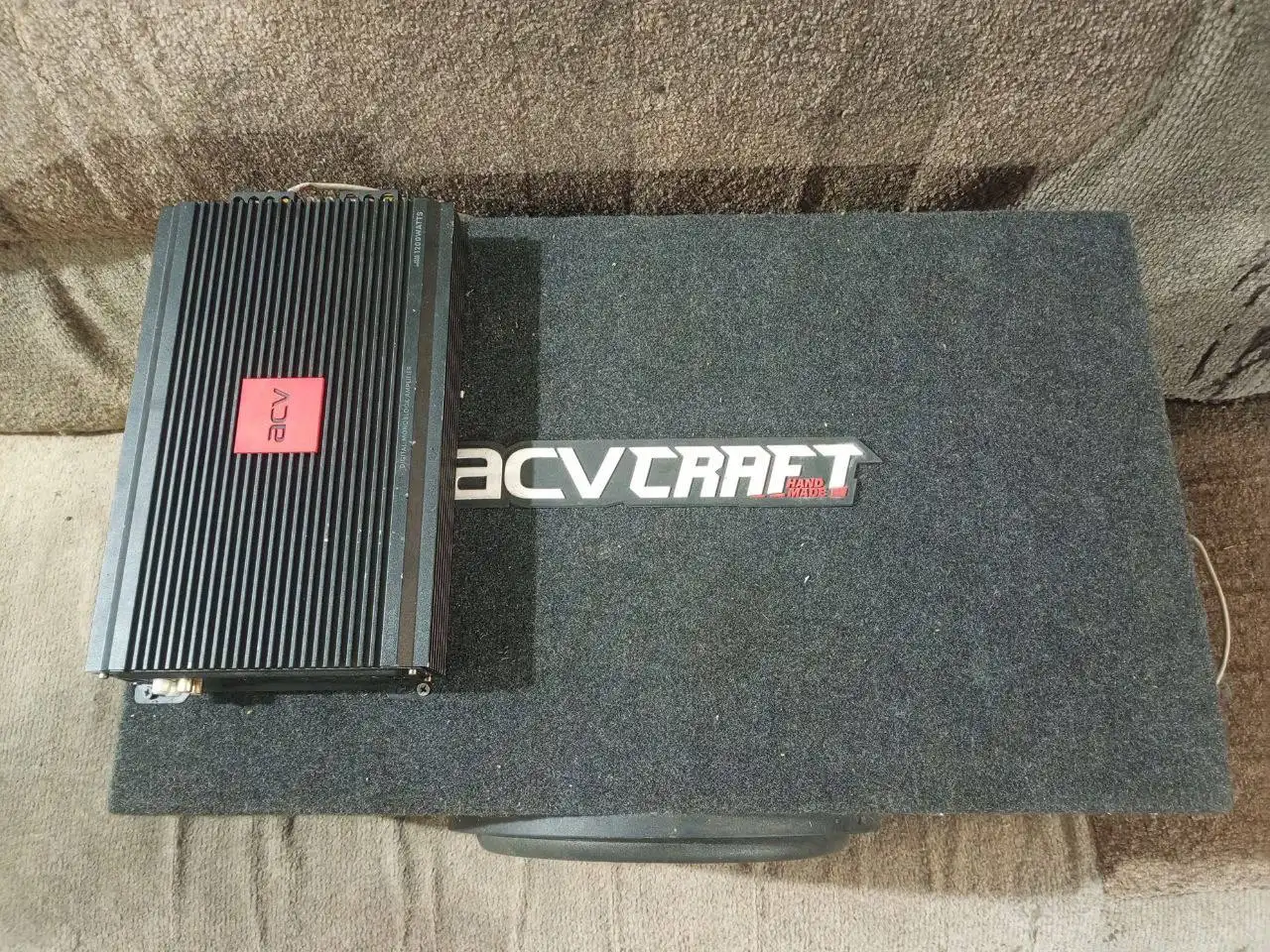 Продам саб с новым усилком