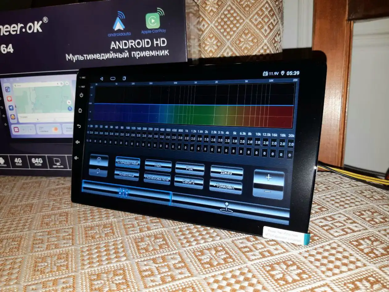 Продажа автомагнитолы Android 4/64 ГБ 9-дюймов