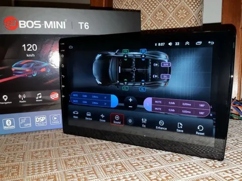 Сенсорная автомагнитола Android T6 4+64Gb с поддержкой круговой обзор 360° - Госномера в Хабаровск