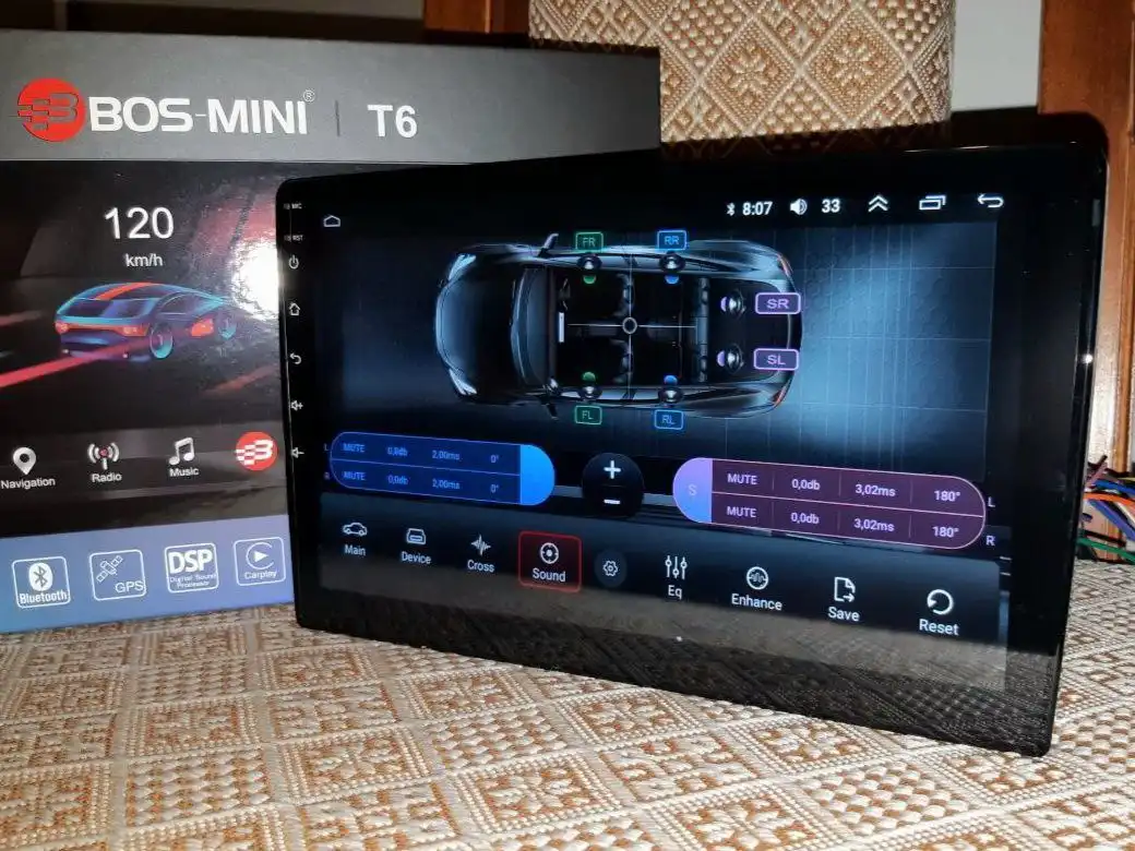 Автомагнитола T6 8-ядерная 4+64Gb с QLED экраном 10 дюймов - Автомагнитолы (Авто) в Хабаровск