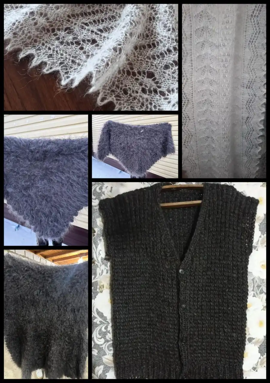 Продажа связанных вручную вещей в Красноярске - Вязаные изделия (Одежда) в Красноярск