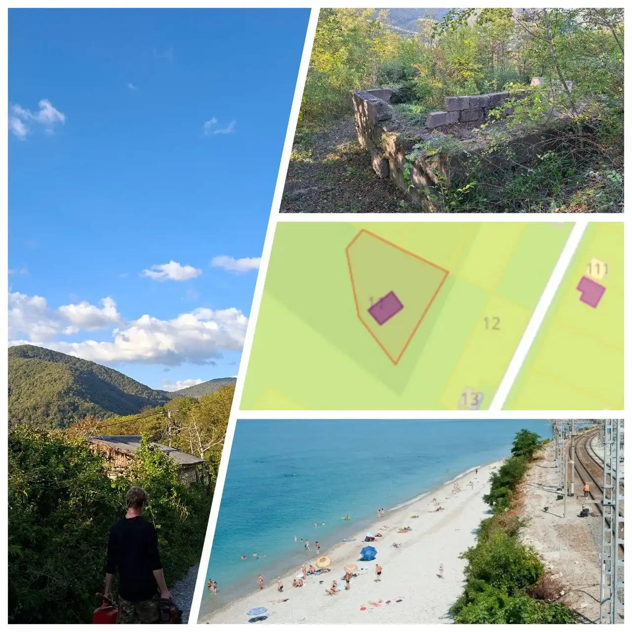 Продажа земли у моря 7,5 соток с фундаментом - Земля (Недвижимость) в Москва